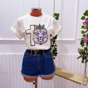 T-shirt Leão Jesus