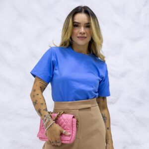 T-shirt Lisa Azul Light Navy