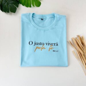 T-shirt O Justo Viverá